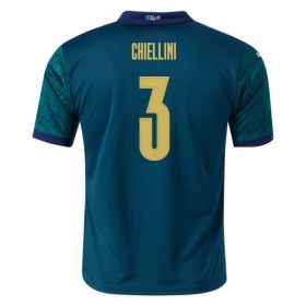 Italija Dres Giorgio Chiellini 3 Treći Euro 2020 Kratkih Rukava